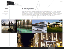 Tablet Screenshot of entreplanos.com